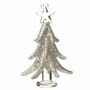 Christmas Glass Sparkle Tree Decoration, thumbnail 1 of 3