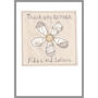 Personalised Flower Thank You Card For Her, thumbnail 4 of 12