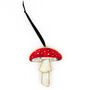 Fly Agaric Mushroom Wooden Hanging Decoration, thumbnail 2 of 5