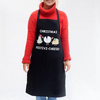 Funny Cheese Christmas Apron, 3 of 7