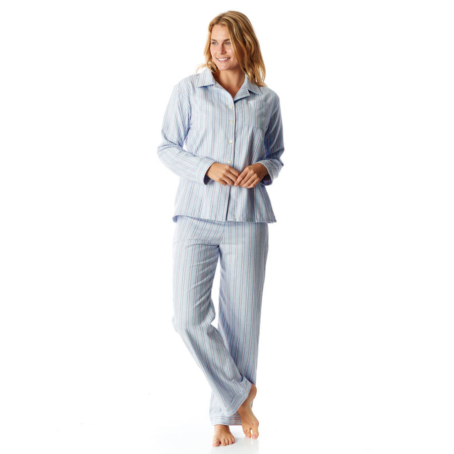 stripy pyjamas womens