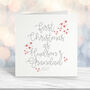 Personalised First Christmas As A Grandfather Card S, thumbnail 1 of 2
