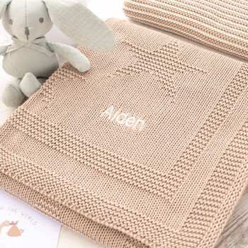 Fudge Luxury Welcome Baby Knitted Essentials And Toy Gift Set, 8 of 11