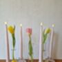 Peony Pink LED Taper Candles, thumbnail 2 of 3