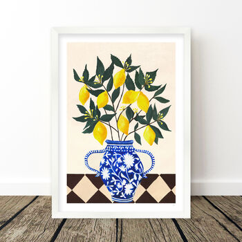 Still Life Vase Of Flowers Print Set, 7 of 11