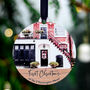 Our First Home Family Wooden Christmas Ornament, thumbnail 1 of 7