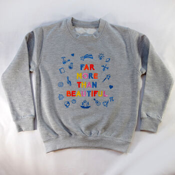 Far More Than Beauti Ful Sweatshirt, 3 of 5