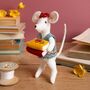 Little Mouse The Librarian Felt Craft Mini Kit, thumbnail 1 of 6