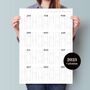 2025 List Year Planner Calendar, thumbnail 1 of 3