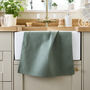 Forest Green Cotton Kitchen Accessories, thumbnail 3 of 5