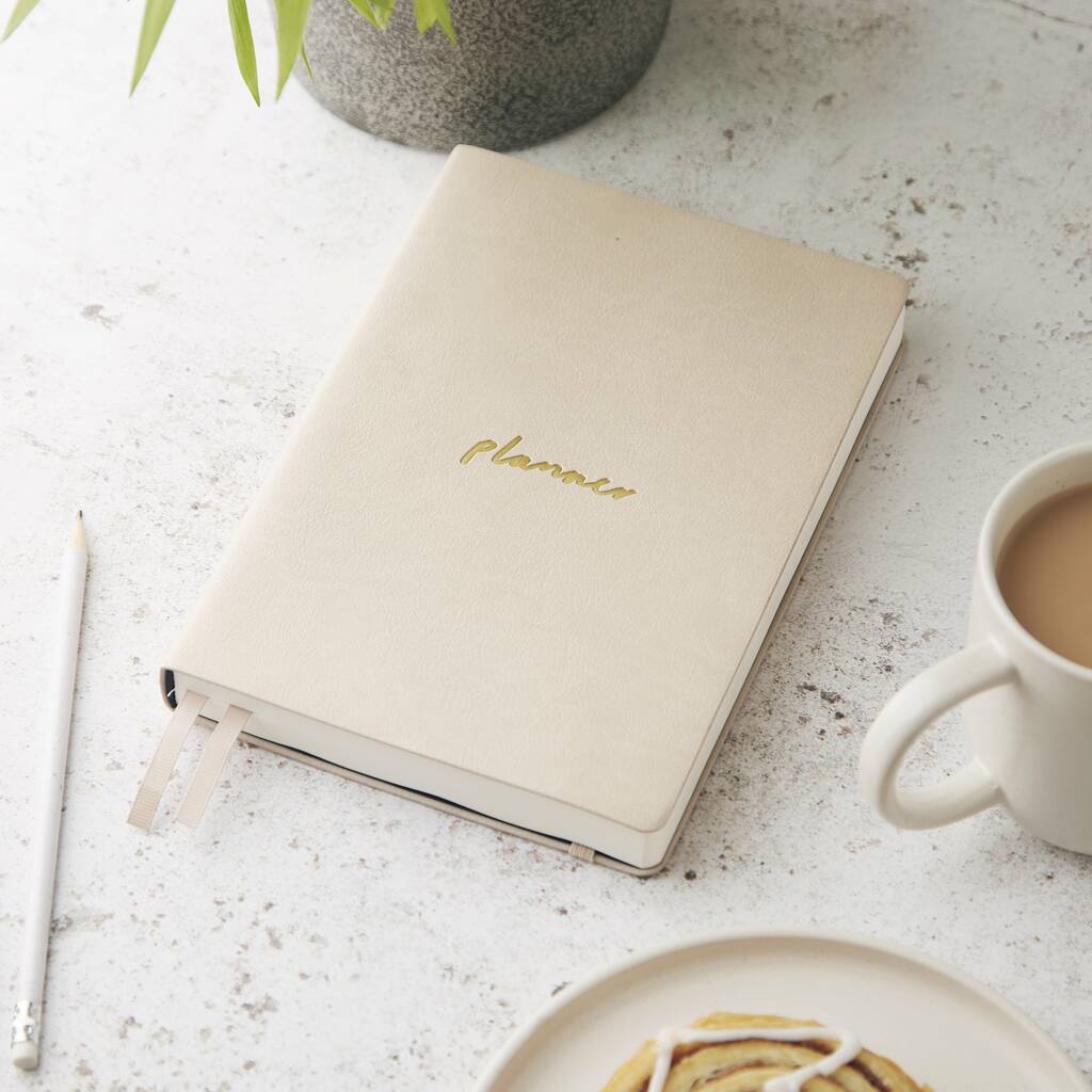 Daily Planner Book Stone By Old English Company | notonthehighstreet.com