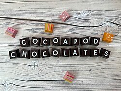 cocoapod chocolates box of chocolates