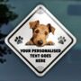 Personalised Dog On Board Car Sign, thumbnail 8 of 12