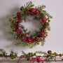 Luxury Country Orchard Christmas Wreath, thumbnail 6 of 7