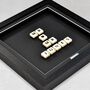 Personalised Mr And Mr Wedding Gift Frame With Surname, thumbnail 2 of 6