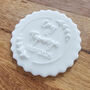 Personalised Wedding Icing Debosser Wedding Cupcakes Biscuits, thumbnail 5 of 6