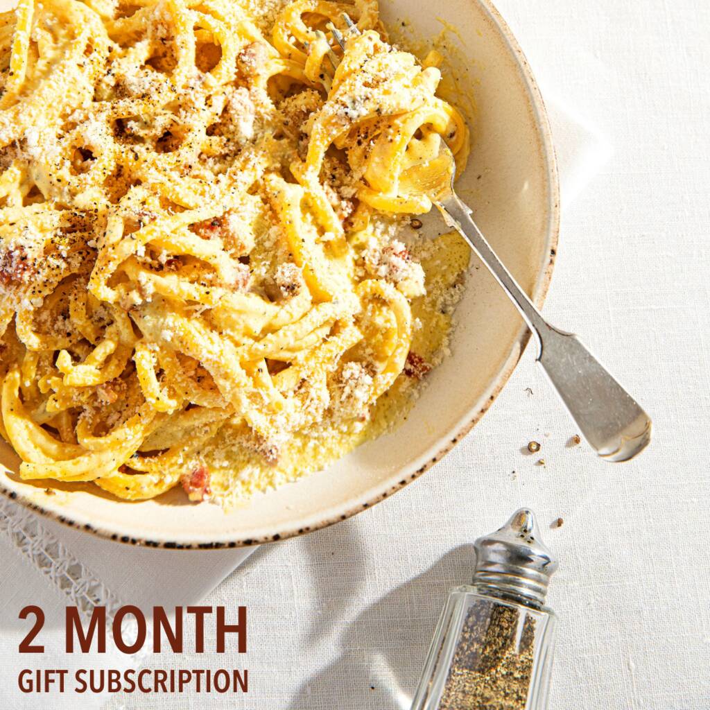 Two Month Fresh Pasta Dishes E Gift Subscription, 1 of 7