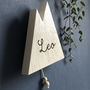 Personalised Wooden Musical Mountain Name Wall Hanging, thumbnail 3 of 3
