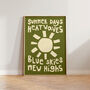 Summer Days Heatwaves Wall Art Print, thumbnail 3 of 9