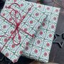Patchwork Star Paper Fibre Wrapping Paper Set, thumbnail 10 of 12