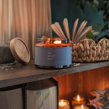 The Sleepy Soul Essential Oils Candle, 3 of 4