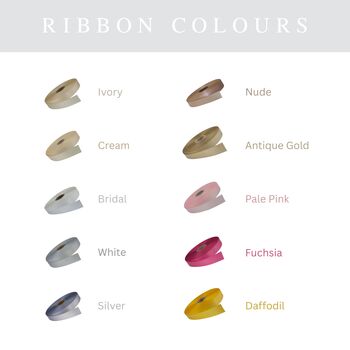 Personalised Premium Satin Ribbon Gift Wrap, 2 of 5