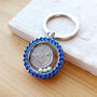 Something Old, New, Borrowed, Blue Bridal Sixpence Keyring, thumbnail 11 of 12