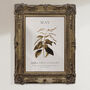 Birth Flower Wall Print 'Lily Of The Valley' For May, thumbnail 4 of 9