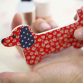 dog shaped nail file by old with new | notonthehighstreet.com