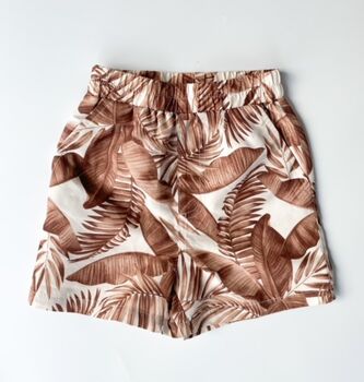 Matching Family Boy's Tropical Print Swimshorts, 7 of 10