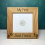 Personalised Oak Photo Frame For Pets And Children, thumbnail 2 of 2