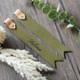 Personalized Leather Bookmark Engraved Handmade Gift, thumbnail 4 of 5
