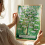Glorious Green Personalised Family Tree With Up To 22 Names, thumbnail 1 of 8