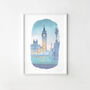 Westminster At Twilight Fine Art Print, thumbnail 4 of 4