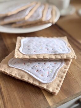 Pretend Play Felt Food Pop Tarts, 2 of 4