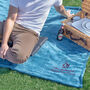 Personalised Luxury Camping Blanket With Foldable Cushion, thumbnail 2 of 11