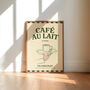 Cafe Au Lait Unframed Art Print, thumbnail 1 of 4