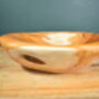 Hand Carved Wooden Bowl Locally Sourced Yew Tree, thumbnail 10 of 11