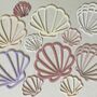 Set Of Six Seashell Shapes For Wall Decor, thumbnail 6 of 9