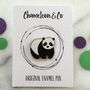 Panda Enamel Pin, thumbnail 1 of 4