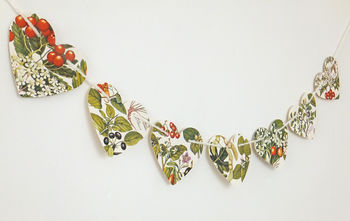 Autumn Hearts Bunting, 2 of 3