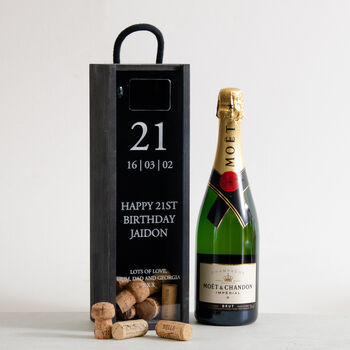 Personalised Number Bottle Box, 5 of 10