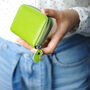 Personalised Mini Leather Card Holder Purse, thumbnail 4 of 12