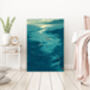Japanese Ocean Swimming Art Print, thumbnail 2 of 3