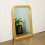 Gold Wood Framed Beaded Mirror, thumbnail 2 of 5