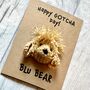 Personalised Dog Name Gotcha Day Crochet Birthday Card Handmade, thumbnail 10 of 12