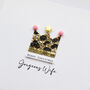 Personalised Merry Christmas Leopard Crown, thumbnail 2 of 2