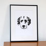 Dalmatian Dog Screen Print, thumbnail 1 of 3