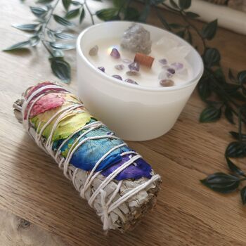 Chakra Crystal Candles And Sage Wands, 11 of 11