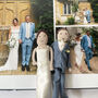 Personalised Knitted Bride And Groom Doll Keepsake, thumbnail 3 of 9